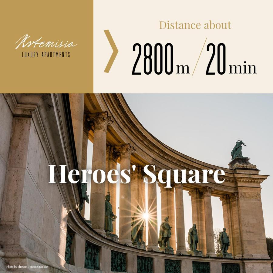 Artemisia Luxury Apartments Jardin 부다페스트 외부 사진