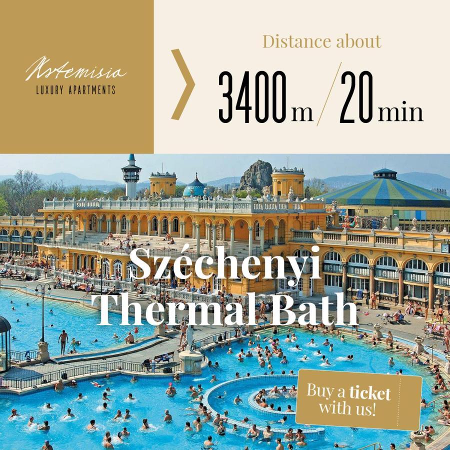 Artemisia Luxury Apartments Jardin 부다페스트 외부 사진